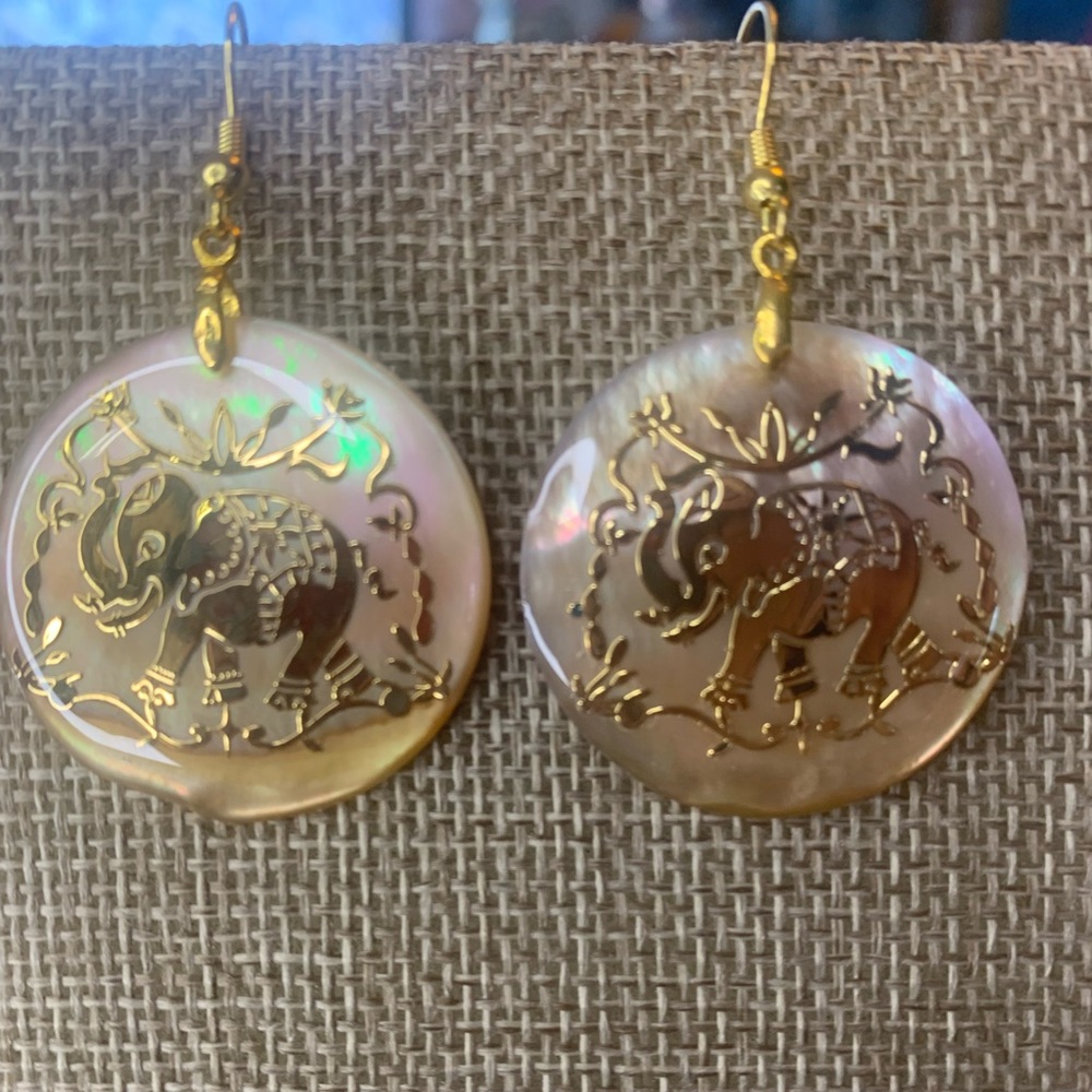 Elephant earrings